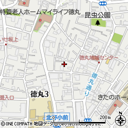 東京都板橋区徳丸3丁目34周辺の地図