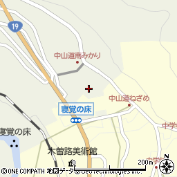 長野県木曽郡上松町小川2360-1周辺の地図