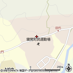 長野県木曽郡上松町田代周辺の地図