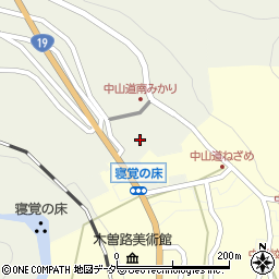 長野県木曽郡上松町小川2360-2周辺の地図