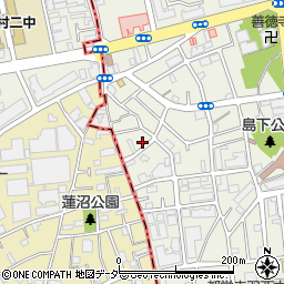 東京都北区赤羽西6丁目27-2周辺の地図