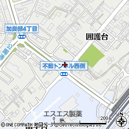 千葉県成田市囲護台1090-47周辺の地図