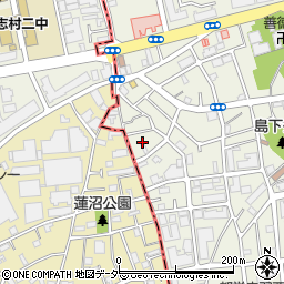 東京都北区赤羽西6丁目27-3周辺の地図