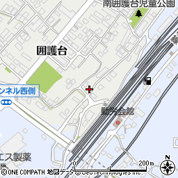 千葉県成田市囲護台1099周辺の地図