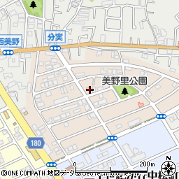 千葉県松戸市二十世紀が丘美野里町150周辺の地図