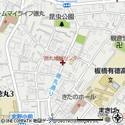 徳丸地域センター周辺の地図