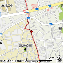 東京都北区赤羽西6丁目27-7周辺の地図