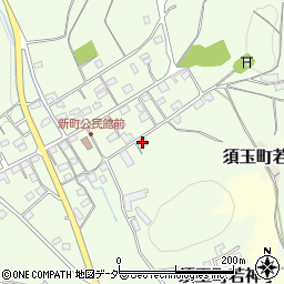 山梨県北杜市須玉町若神子新町377周辺の地図