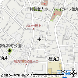 東京都板橋区徳丸3丁目30周辺の地図