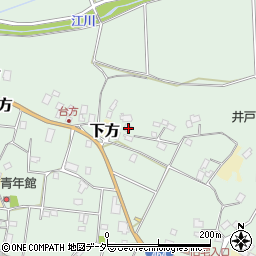 千葉県成田市台方349周辺の地図