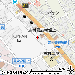 志村坂上動物病院周辺の地図