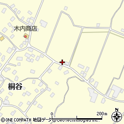 千葉県香取市桐谷695周辺の地図