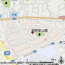 千葉県松戸市二十世紀が丘美野里町146周辺の地図