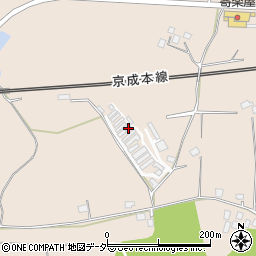 千葉県成田市吉倉821周辺の地図