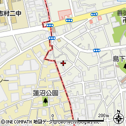 東京都北区赤羽西6丁目27-9周辺の地図
