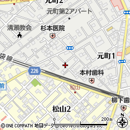 漢方池田紅参堂周辺の地図