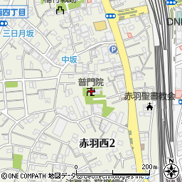 東京都北区赤羽西2丁目14-20周辺の地図