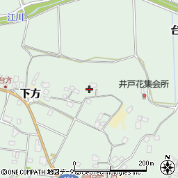 千葉県成田市台方362周辺の地図