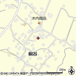 千葉県香取市桐谷463周辺の地図