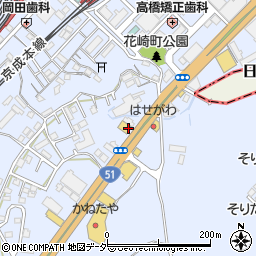 千葉県成田市不動ケ岡2152周辺の地図