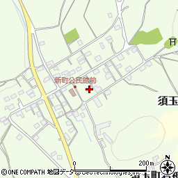 山梨県北杜市須玉町若神子新町147周辺の地図