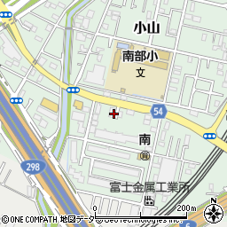千葉県松戸市小山501周辺の地図