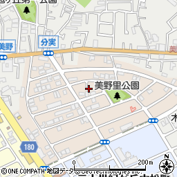 千葉県松戸市二十世紀が丘美野里町140周辺の地図