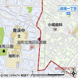 旭町マンション周辺の地図