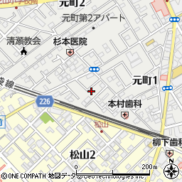 池田紅参堂周辺の地図
