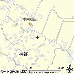 千葉県香取市桐谷458周辺の地図