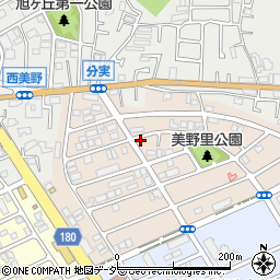 千葉県松戸市二十世紀が丘美野里町136周辺の地図