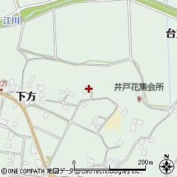 千葉県成田市台方362-2周辺の地図