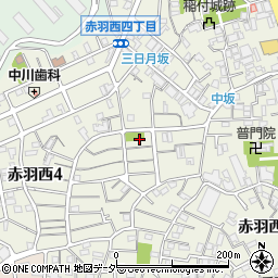 東京都北区赤羽西4丁目6周辺の地図
