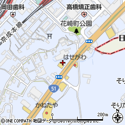 千葉県成田市不動ケ岡2154-3周辺の地図