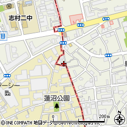 東京都北区赤羽西6丁目19-9周辺の地図