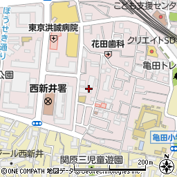 東京都足立区西新井栄町1丁目15-14周辺の地図