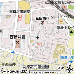 東京都足立区西新井栄町1丁目15-21周辺の地図