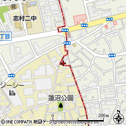 東京都北区赤羽西6丁目19-2周辺の地図
