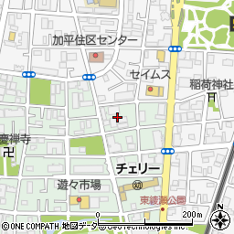 東京都足立区綾瀬7丁目22周辺の地図