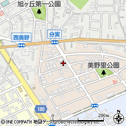 千葉県松戸市二十世紀が丘美野里町87周辺の地図