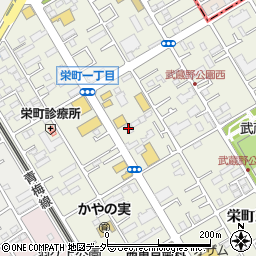 眼鏡市場羽村市役所　通り店周辺の地図