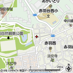 東京都北区赤羽西4丁目50-8周辺の地図