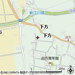 千葉県成田市台方624-1周辺の地図