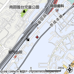 千葉県成田市不動ケ岡2118-3周辺の地図