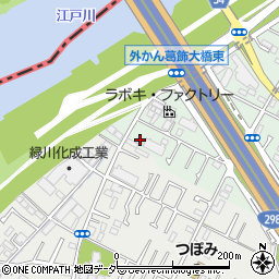 千葉県松戸市小山429-3周辺の地図