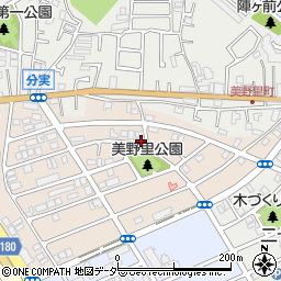 千葉県松戸市二十世紀が丘美野里町121周辺の地図
