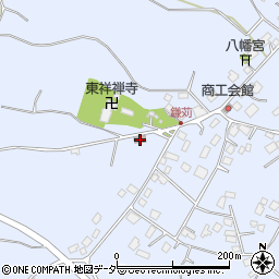 鎌苅地区構造改善センター周辺の地図