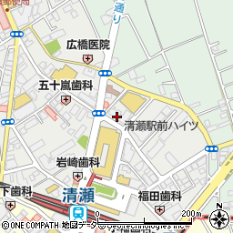 アビック薬局清瀬元町店周辺の地図
