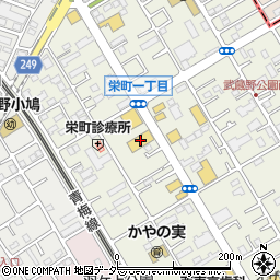 イエローハット羽村栄町店周辺の地図