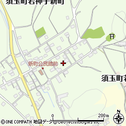 山梨県北杜市須玉町若神子新町137-1周辺の地図